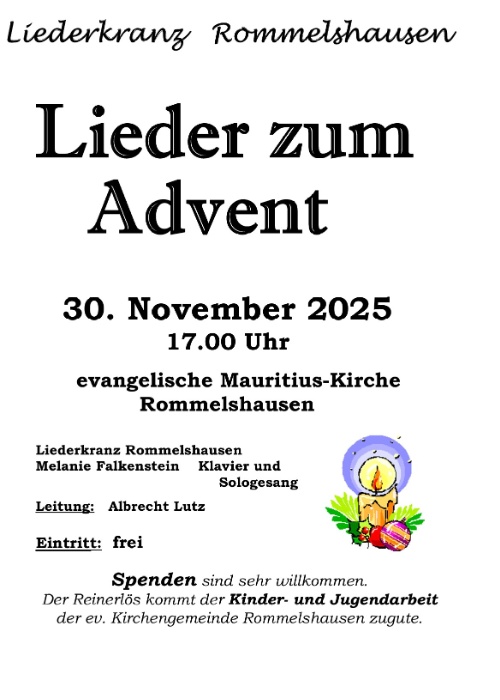 Lieder zum Advent